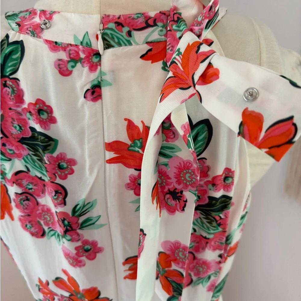 Ann Taylor Floral Sleeveless Dress - Picture 10 of 11
